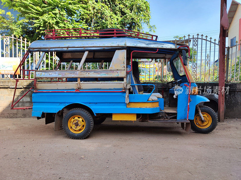 老挝Pakse的Tuk Tuk